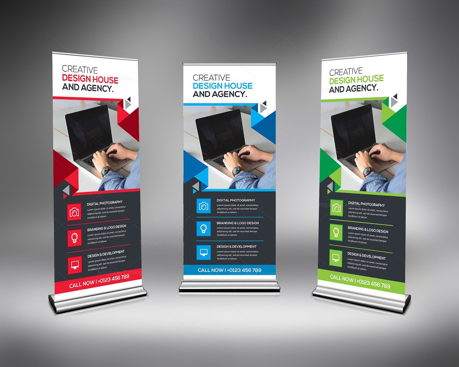 Corporate Rollup Banner Template Template Paradise Graphic Templates Store